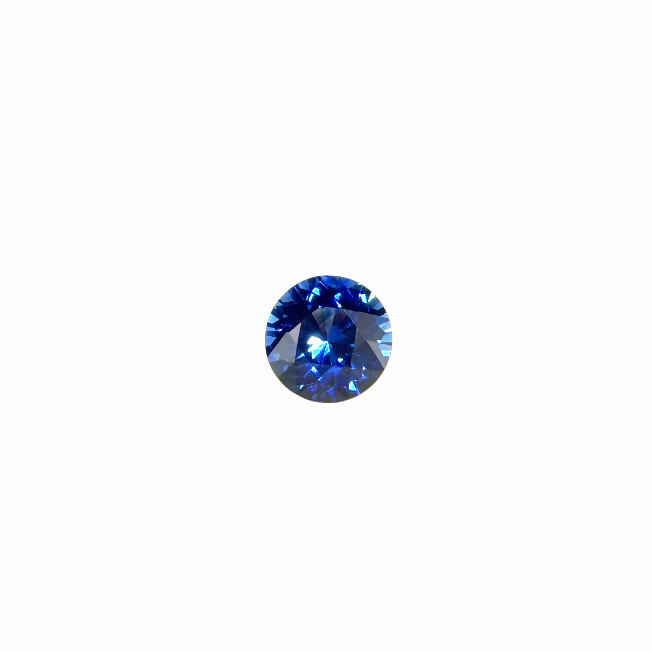 1.35 ct Blue Sapphire - Round