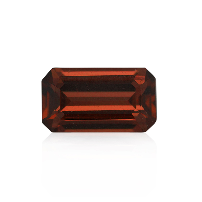 2.46 ct Red Garnet-Rhodolite - Emerald Cut