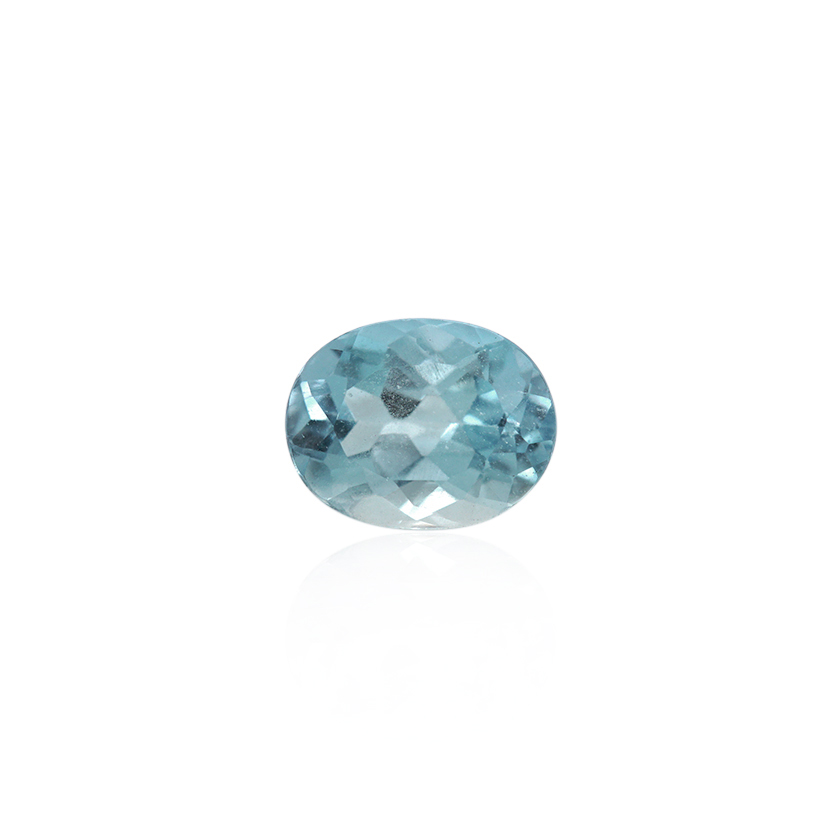 0.93 ct Blue Aquamarine - Oval
