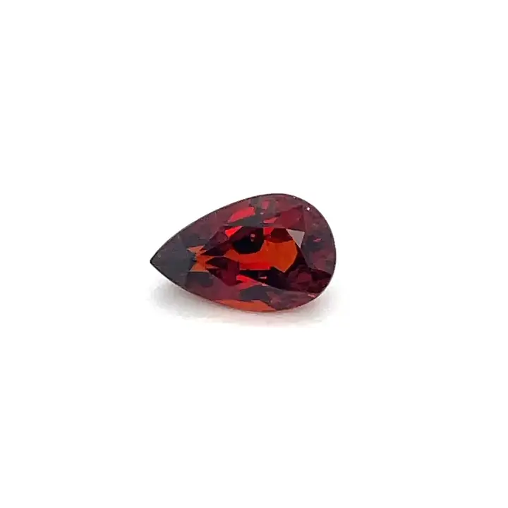 1.76 ct Orange Garnet-Spessartite - Pear
