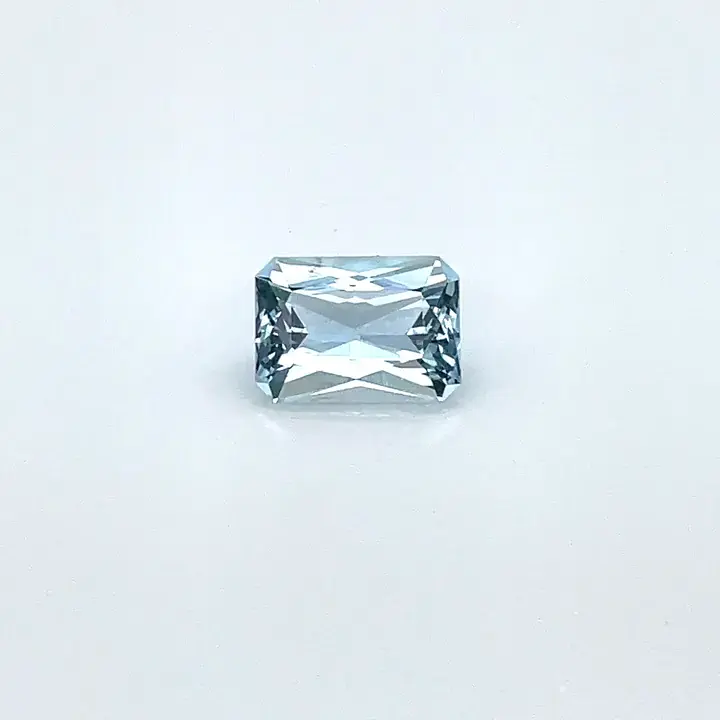 1.28 ct Blue Aquamarine - Radiant