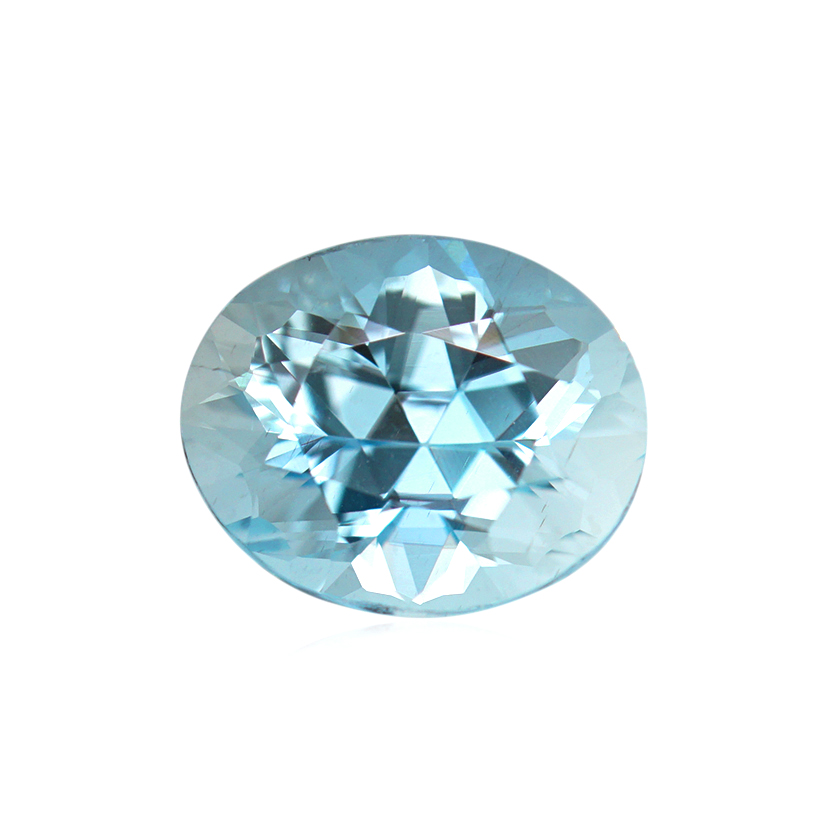 1.99 ct Blue Aquamarine - Oval