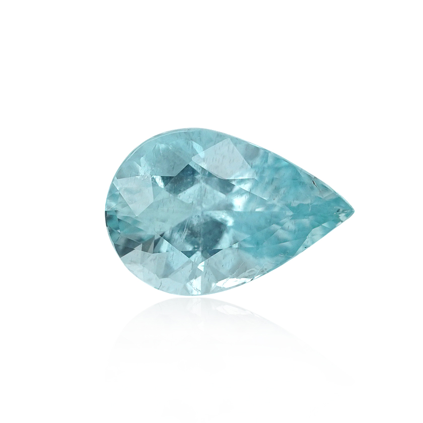2.13 ct Blue Aquamarine - Pear