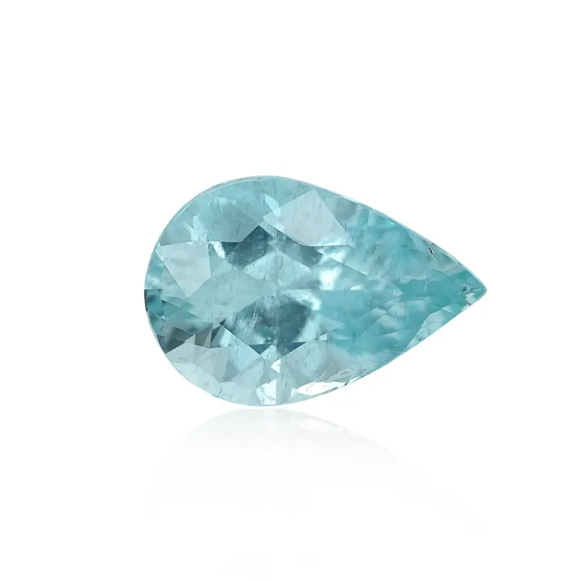 Aquamarine Blue Pear 2.13