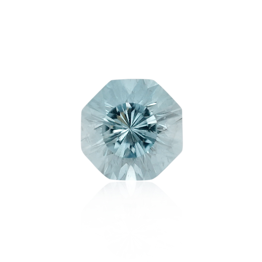 1.40 ct Blue Aquamarine - Octagon