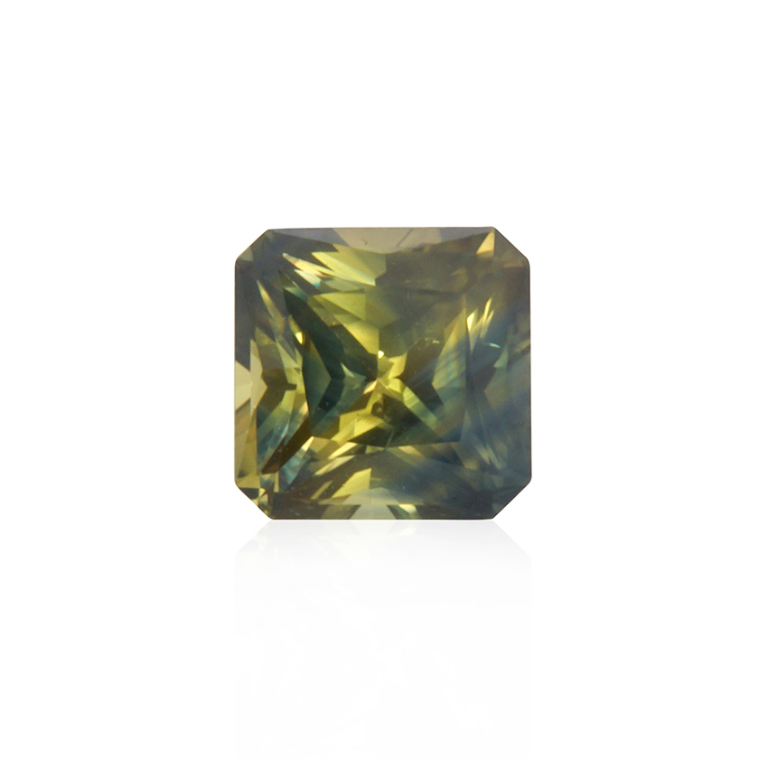 1.44 ct Bi-color Sapphire - Square