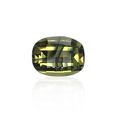 1.81 ct Green Sapphire - Cushion