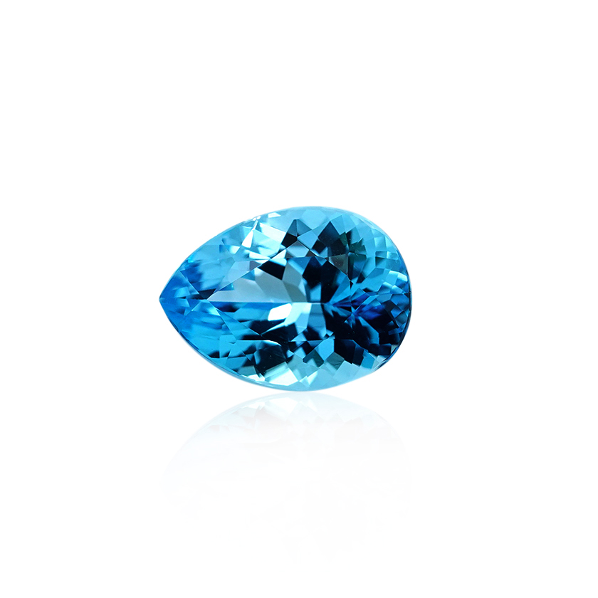 2.90 ct Blue Topaz-Blue - Pear