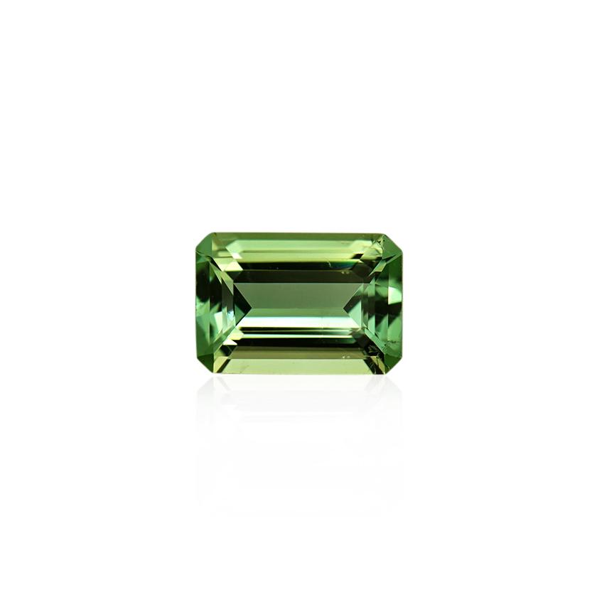 1.17 ct Green Tourmaline - Emerald Cut