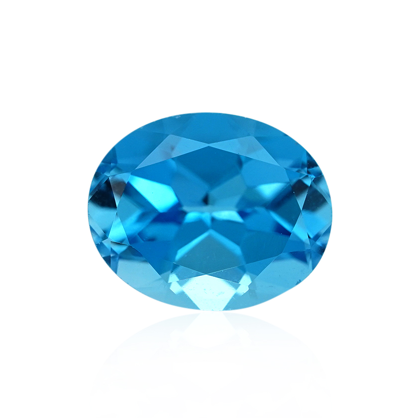 4.61 ct Blue Topaz-Blue - Oval