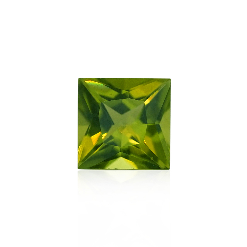 1.12 ct Green Peridot - Square