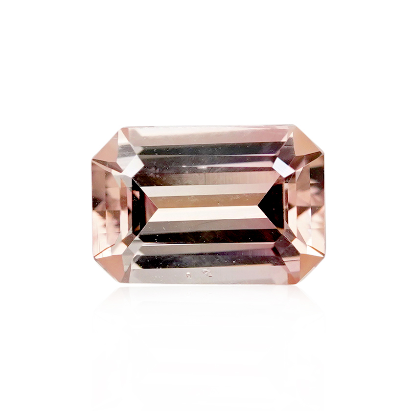 1.44 ct Orange Tourmaline - Emerald Cut
