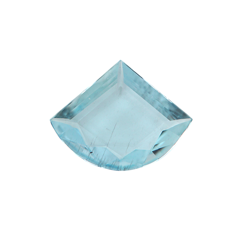 1.88 ct Blue Aquamarine - Trillion