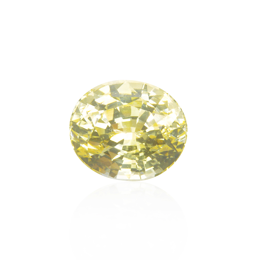2.01 ct Yellow Sapphire - Oval