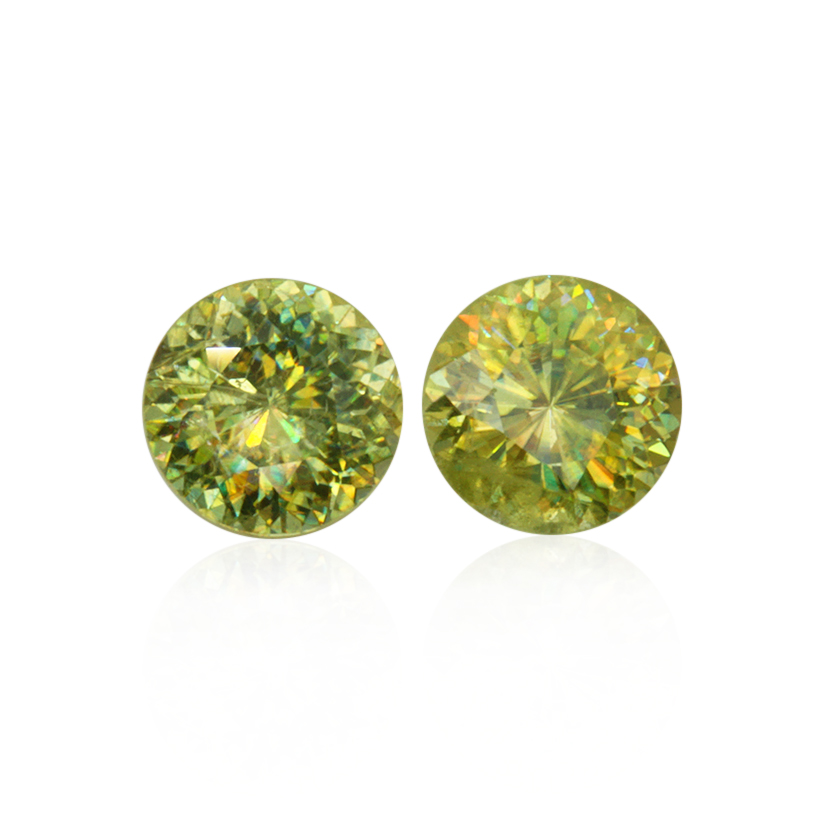 1.84 ct Green Sphene - Round