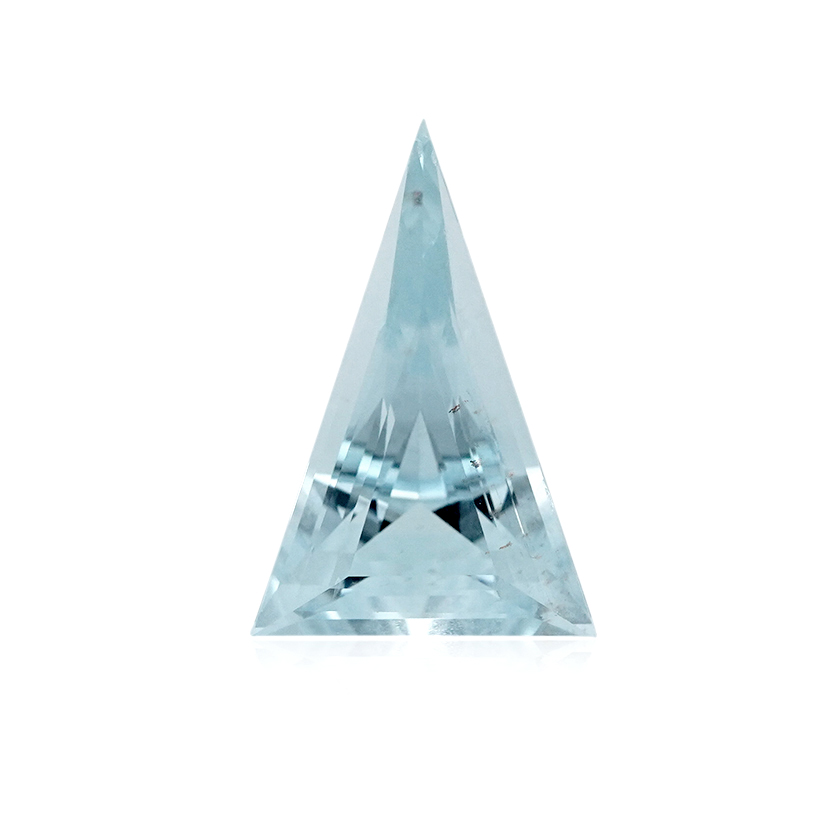 2.15 ct Blue Aquamarine - Trillion