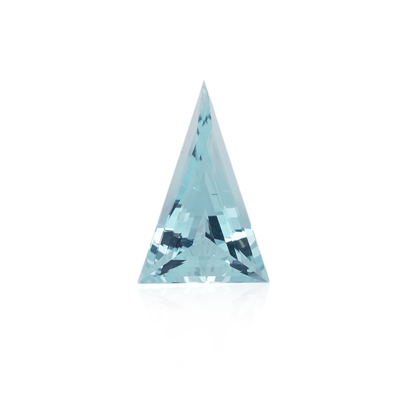 1.27 ct Blue Aquamarine - Trillion