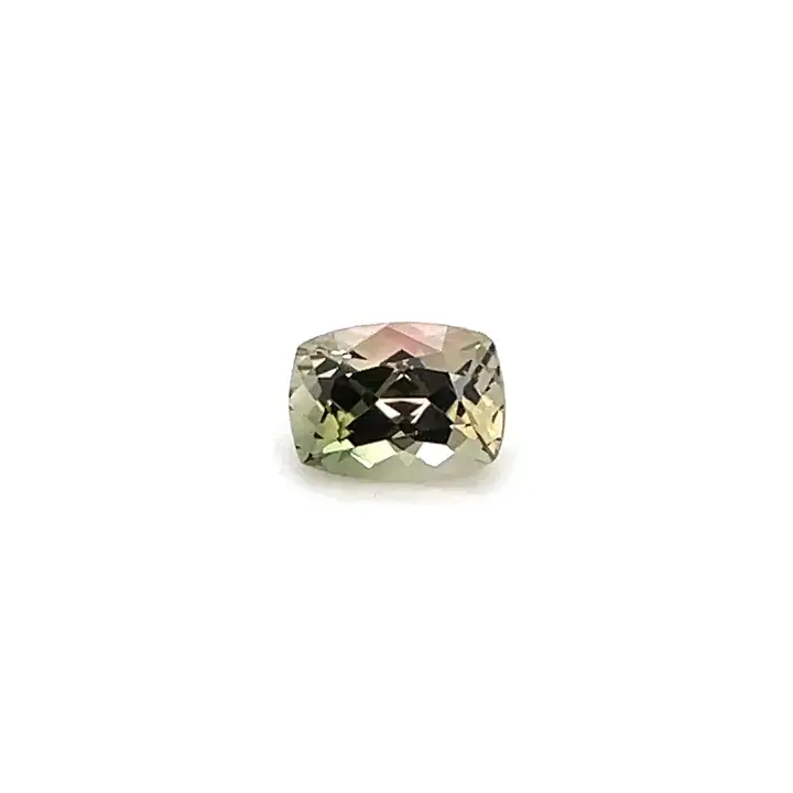 0.93 ct Bi-color Tourmaline - Cushion