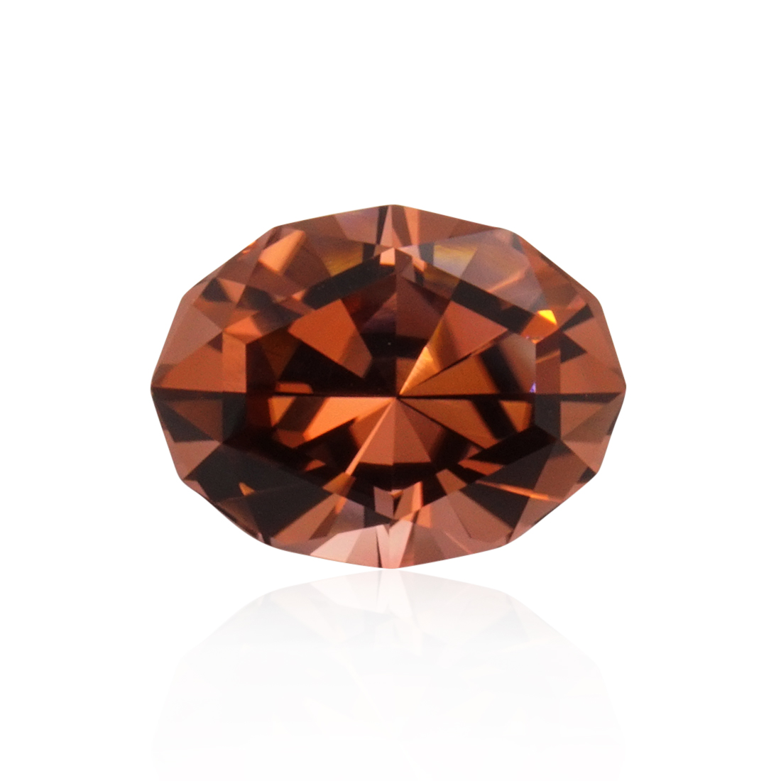 7.99 ct Orange Tourmaline - Oval