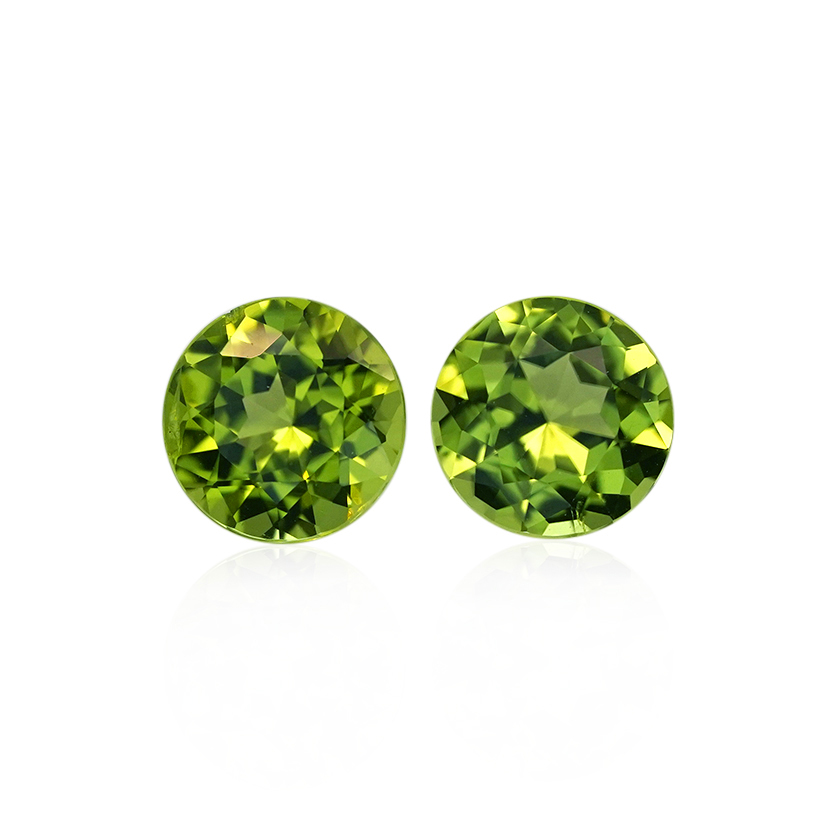 2.41 ct Green Peridot - Round