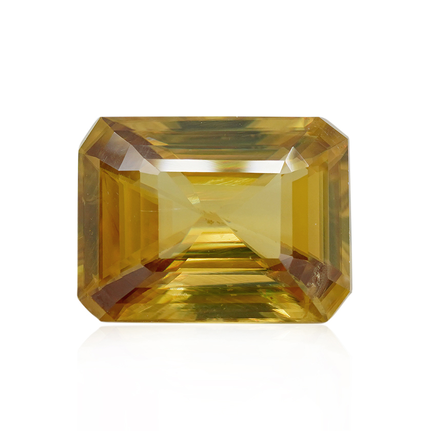 20.16 ct Green Sphene - Emerald Cut