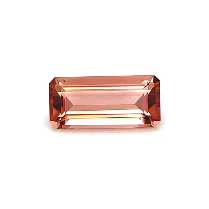 2.99 ct Orange Tourmaline - Emerald Cut