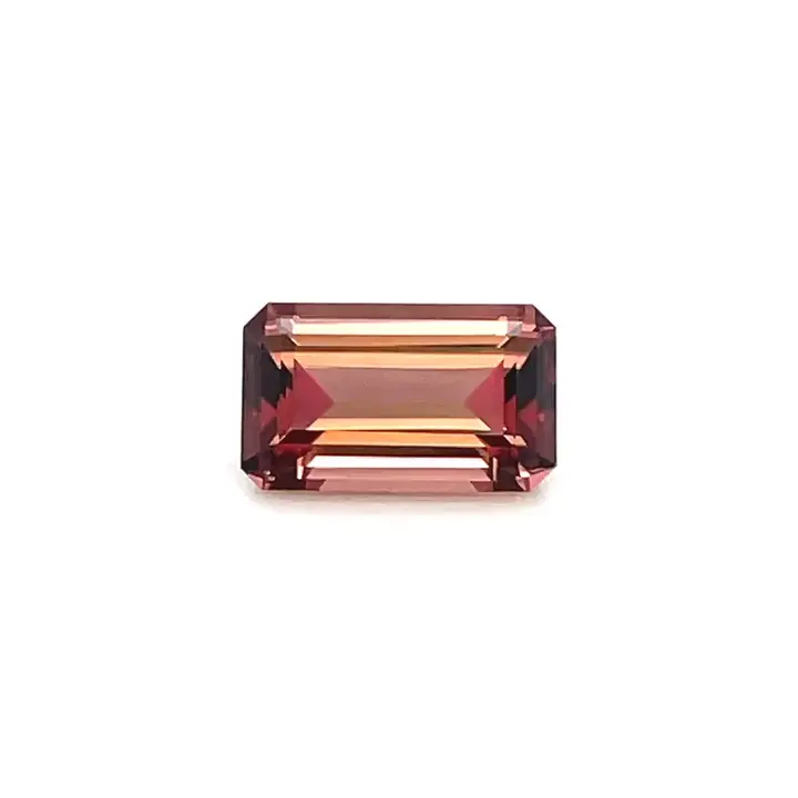 2.21 ct Pink Tourmaline - Emerald Cut