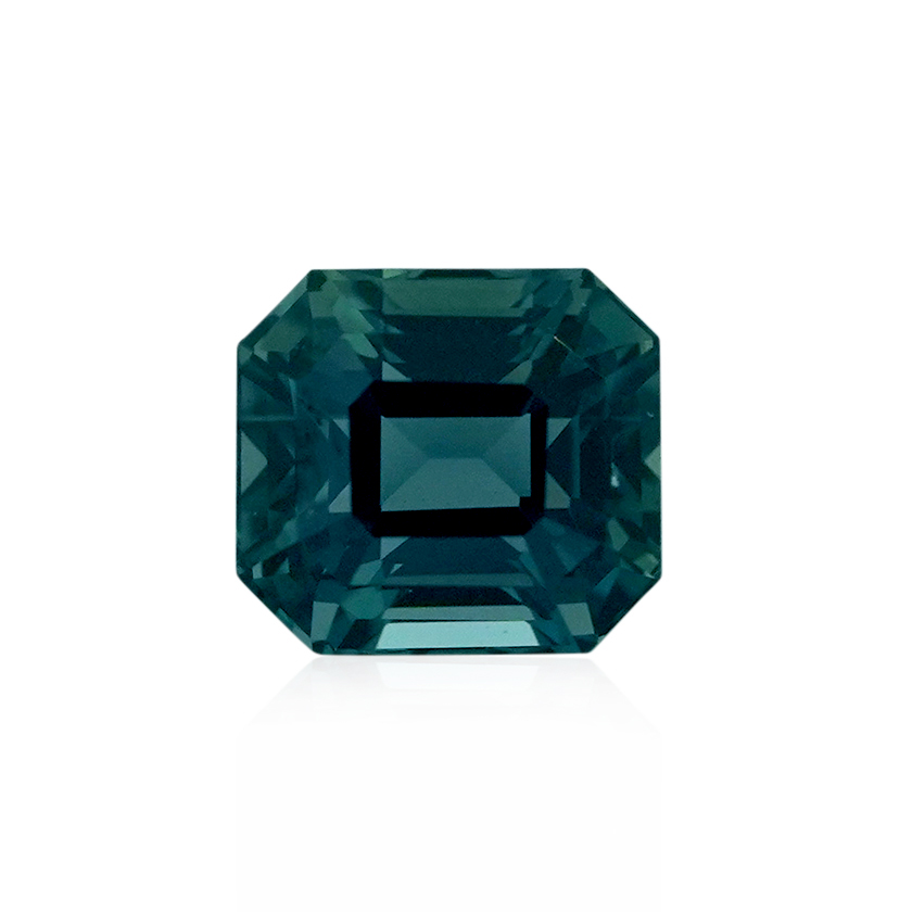 1.26 ct Blue Sapphire-Color Change - Emerald Cut
