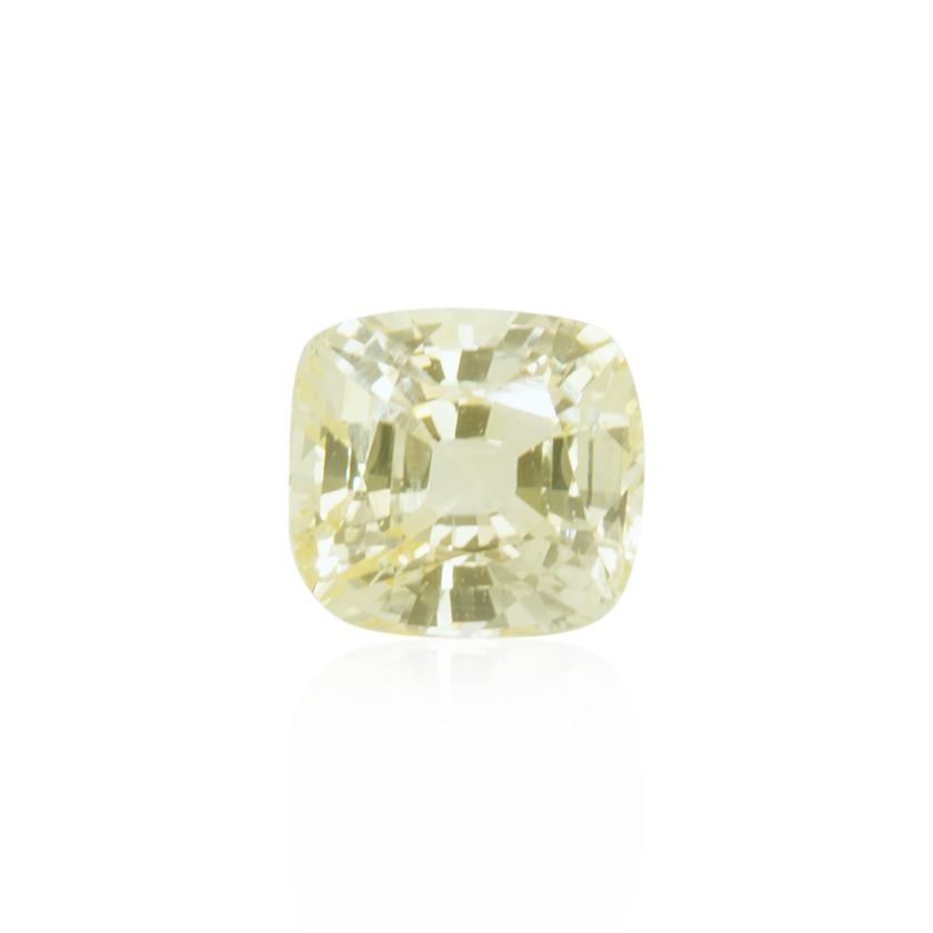2.77 ct Yellow Sapphire - Cushion