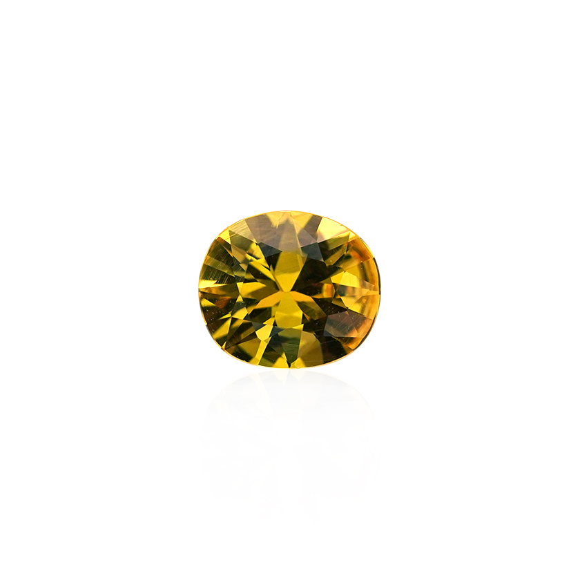 0.74 ct Yellow Sapphire - Oval
