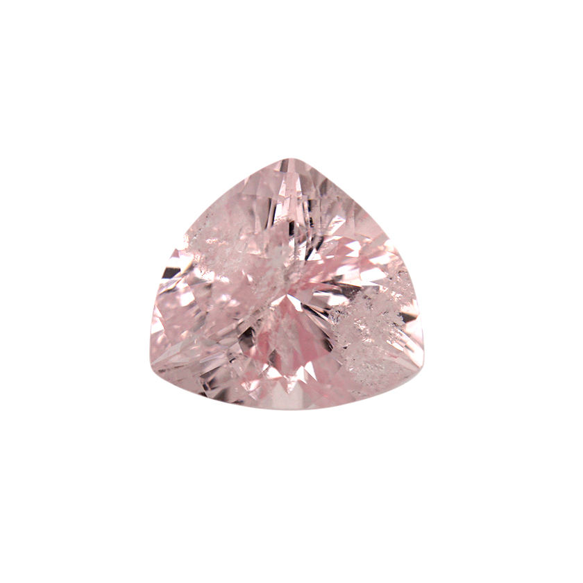 3.02 ct Pink Morganite - Trillion