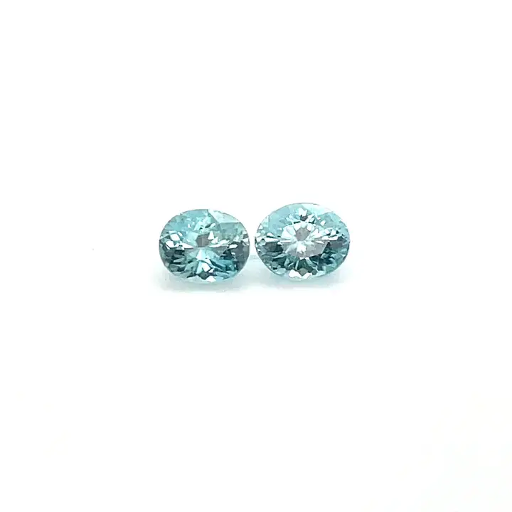 1.27 ct Blue Zircon - Oval
