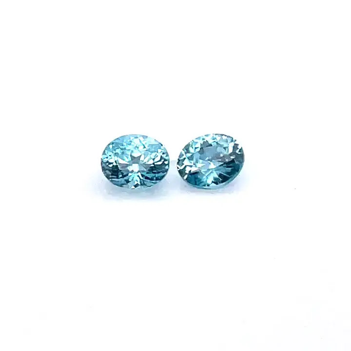 1.17 ct Blue Zircon - Oval