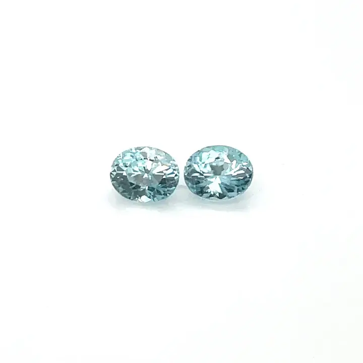 1.57 ct Blue Zircon - Oval