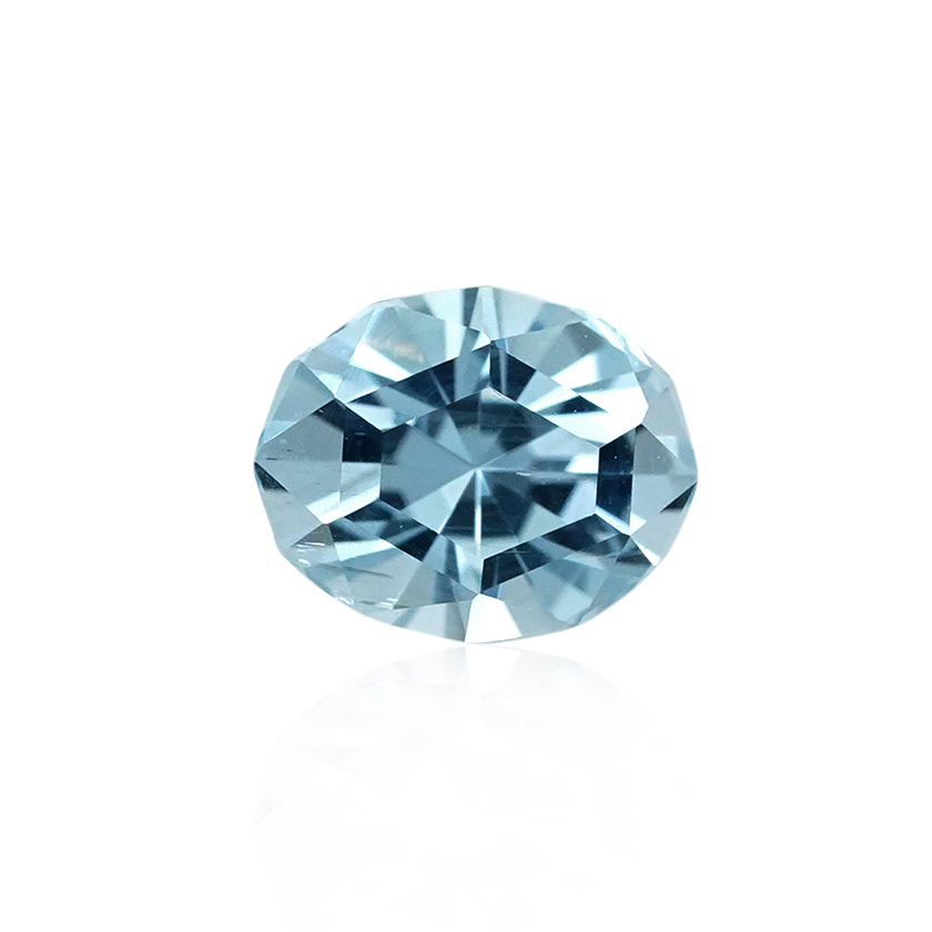 1.20 ct Blue Aquamarine - Oval
