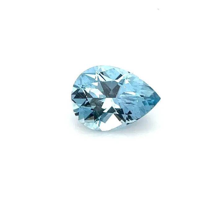 4.15 ct Blue Aquamarine - Pear