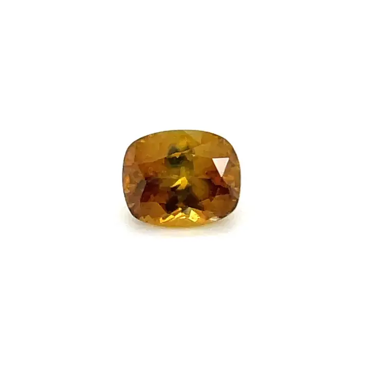 2.01 ct Yellow Sphene - Cushion