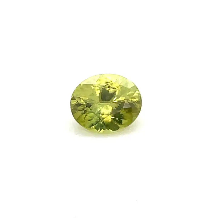 1.66 ct Green Sphene - Oval