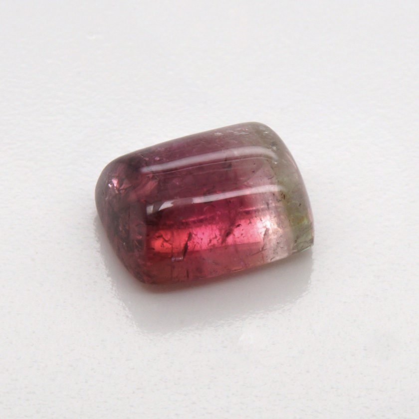 4.32 ct Bi-color Tourmaline - Cabochon