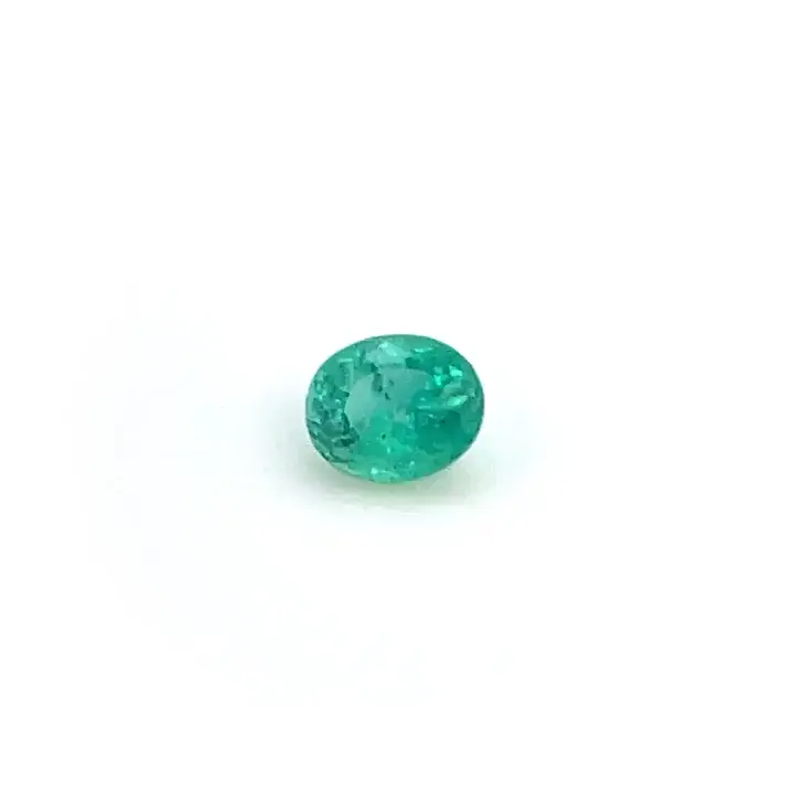 0.57 ct Green Emerald - Oval