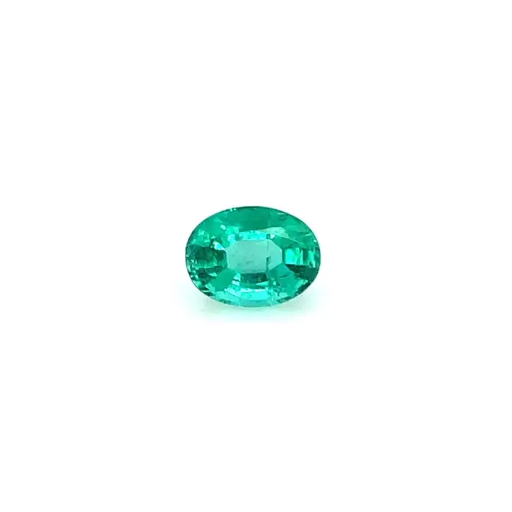 0.78 ct Green Emerald - Oval