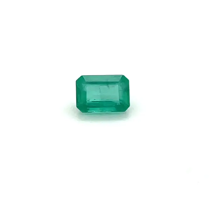 1.11 ct Green Emerald - Emerald Cut