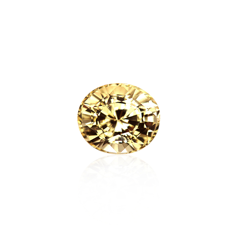 1.25 ct Yellow Sapphire - Oval