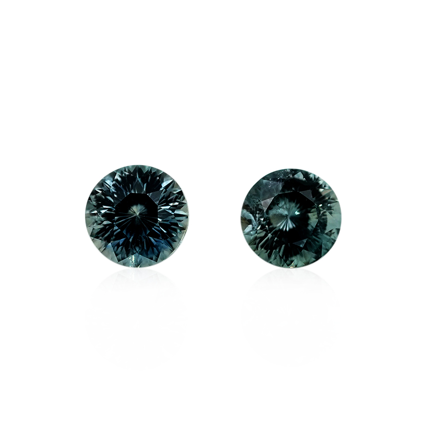 1.10 ct Blue Sapphire-Montana - Round