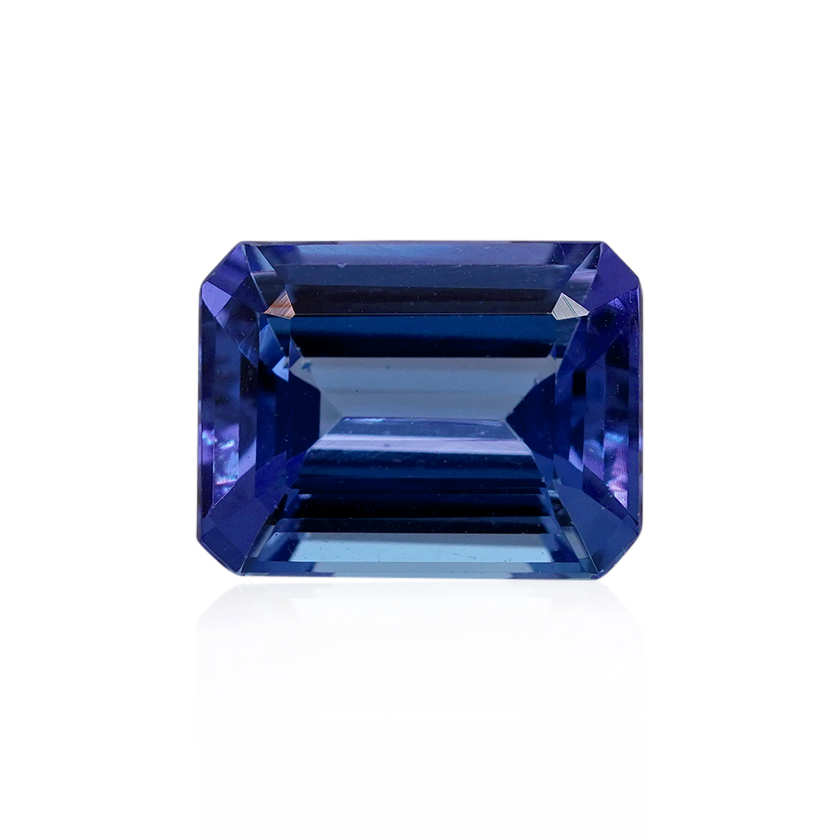 2.48 ct Blue Tanzanite - Emerald Cut