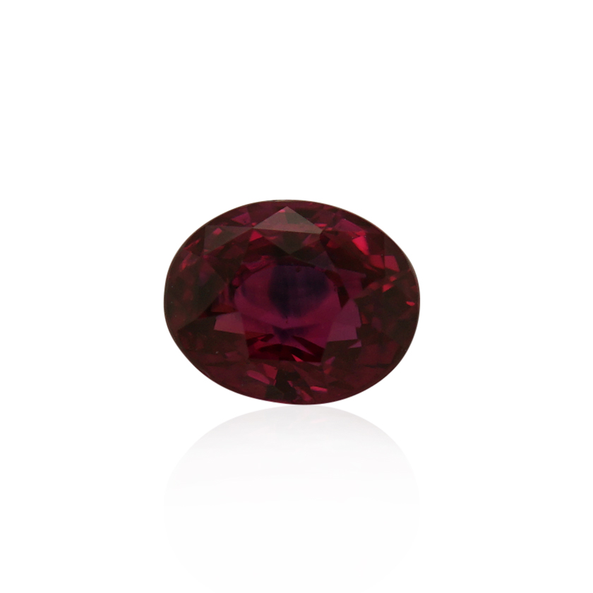 2.20 ct Red Ruby - Oval