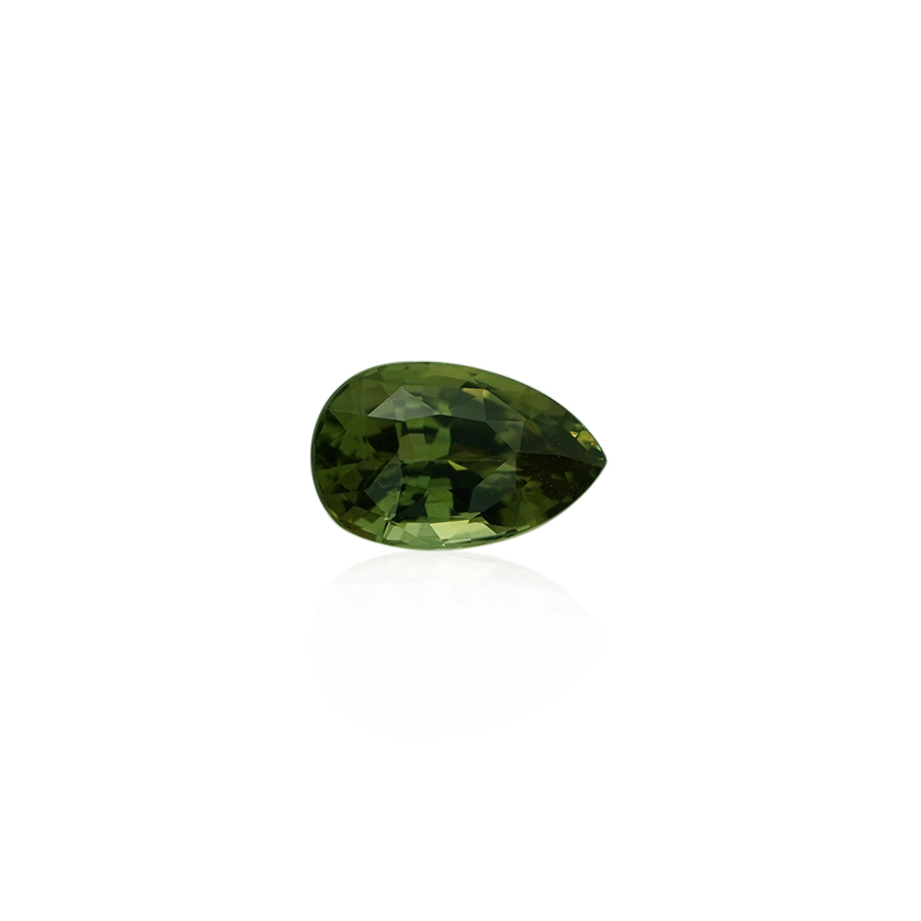 0.80 ct Green Alexandrite - Pear