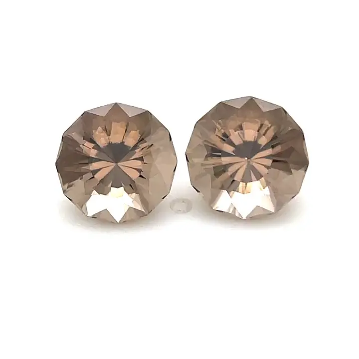 7.69 ct Brown Quartz-Smokey - Round