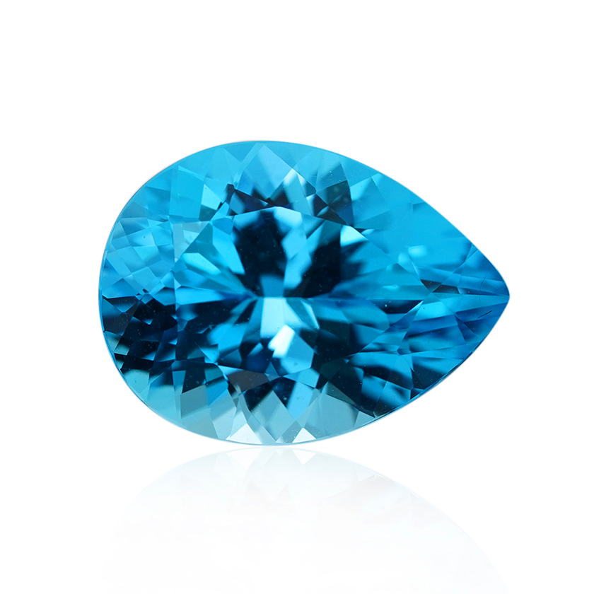 13.29 ct Blue Topaz-Blue - Pear