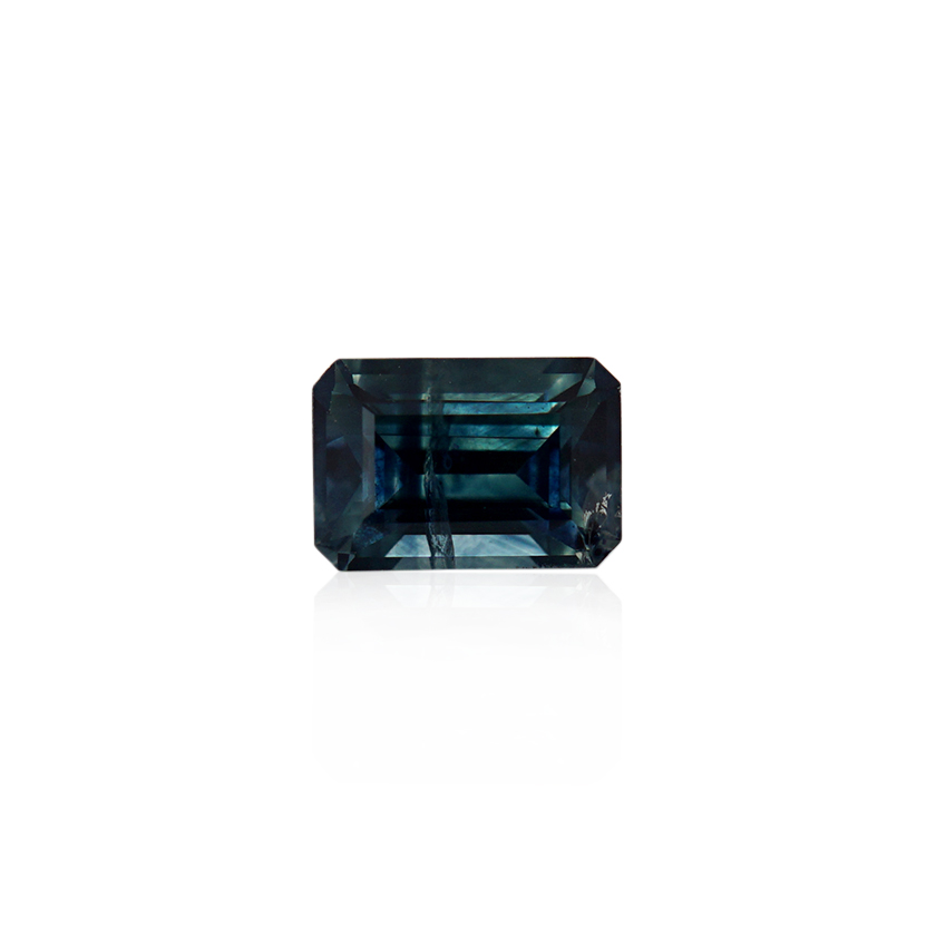 0.73 ct Blue Sapphire-Montana - Emerald Cut